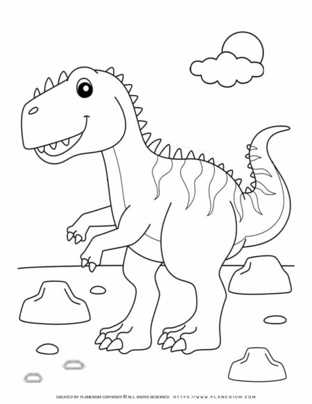 desenho-para-colorir-dinossauro