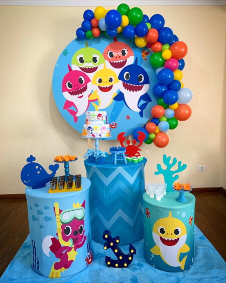 decoracao-festa-baby-shark