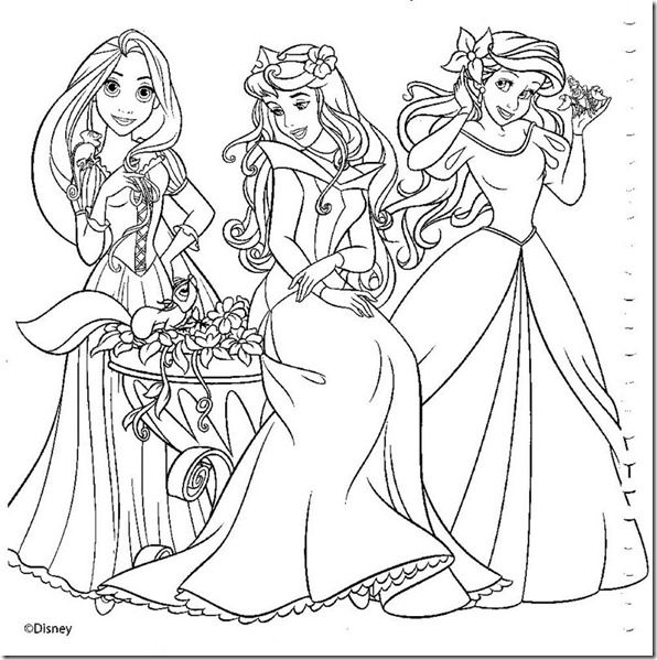 desenho-para-colorir-princesas