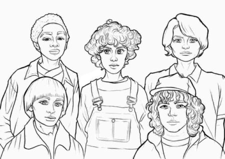 desenho-para-colorir-stranger-things