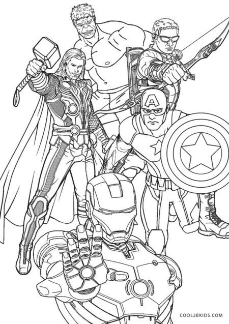 desenho-para-colorir-super-herois