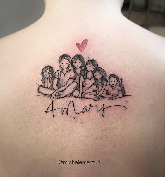 Tatuagem Familia