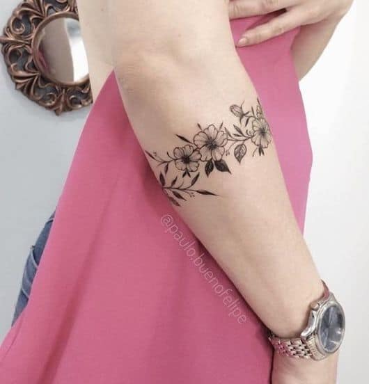 Tatuagem Feminina Bracelete