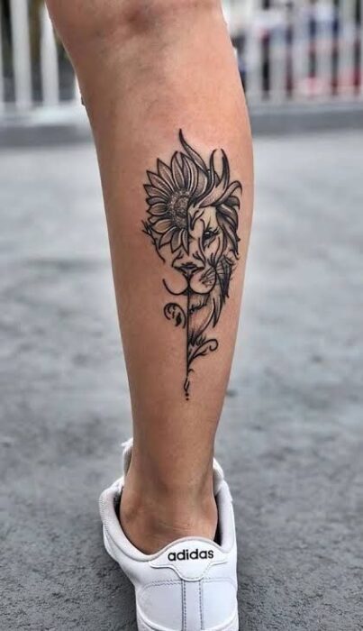 tatuagem-feminina-panturrilha