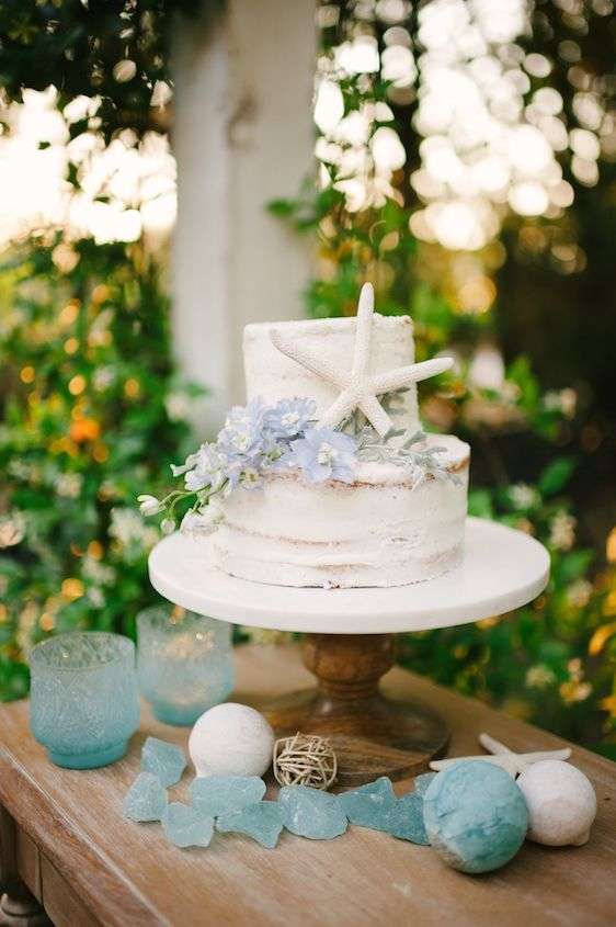 Beach Wedding Cake