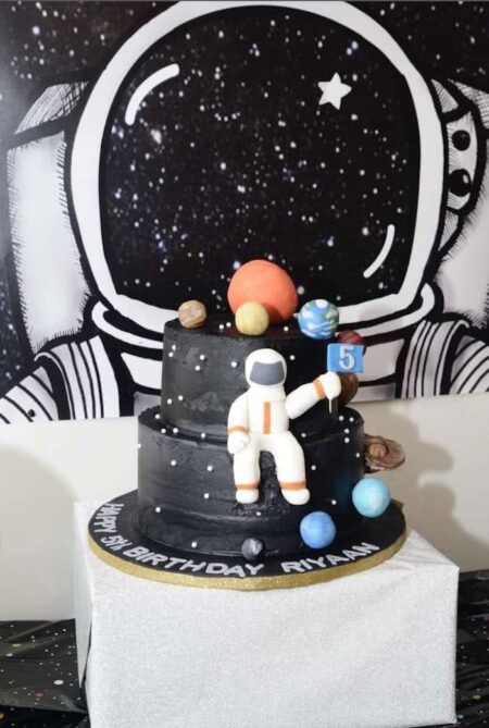 Bolo Decorado Astronauta