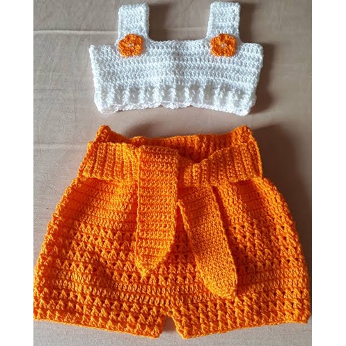 Conjunto Infantil De Croche