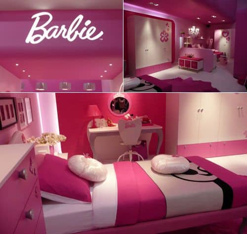 Decoração de Quarto da Barbie