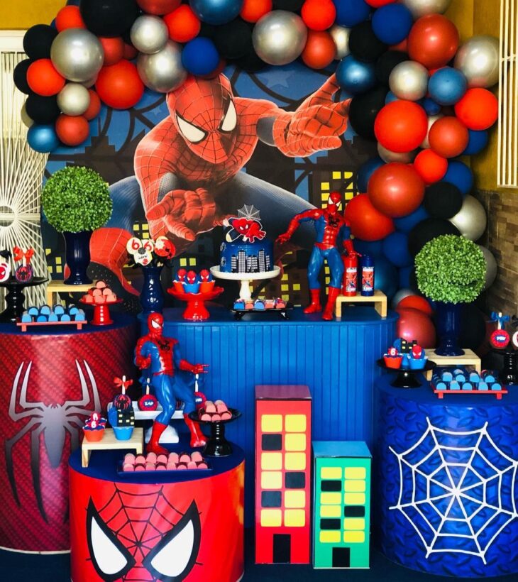 Decoracao Do Homem Aranha Simples