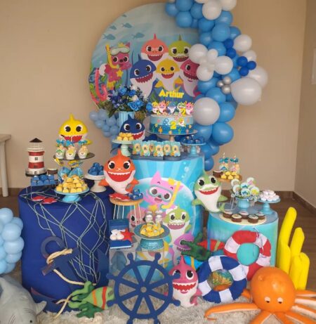 decoracao-festa-baby-shark