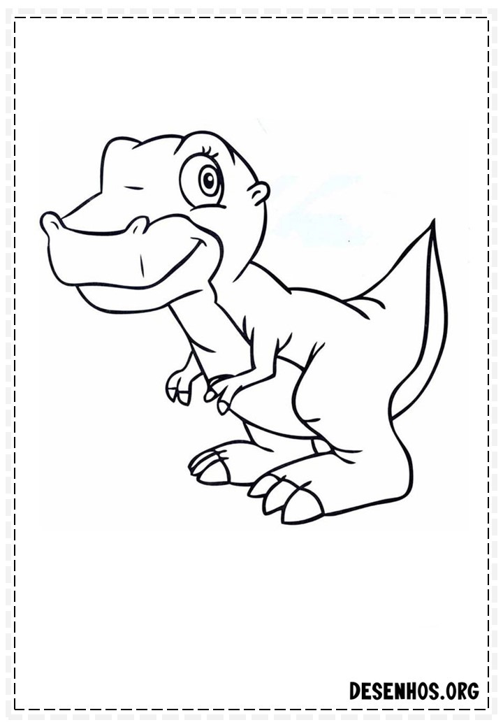 desenho-para-colorir-dinossauro