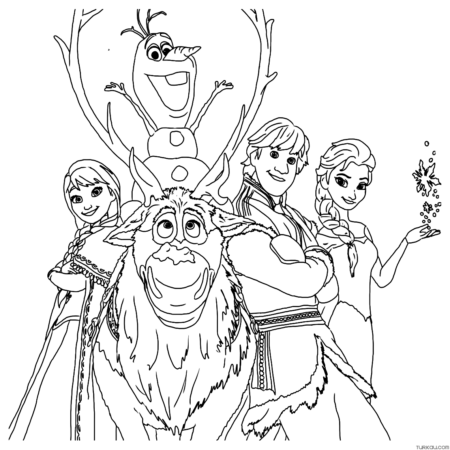 desenho-para-colorir-frozen