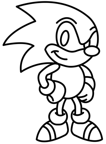 desenho-para-colorir-sonic