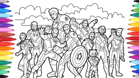 desenho-para-colorir-vingadores