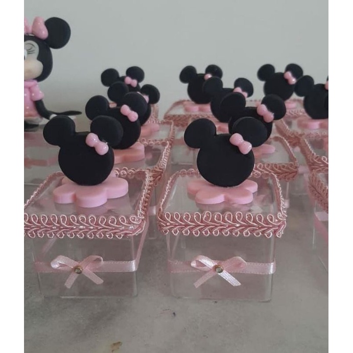 Lembrancinha Minnie Rosa