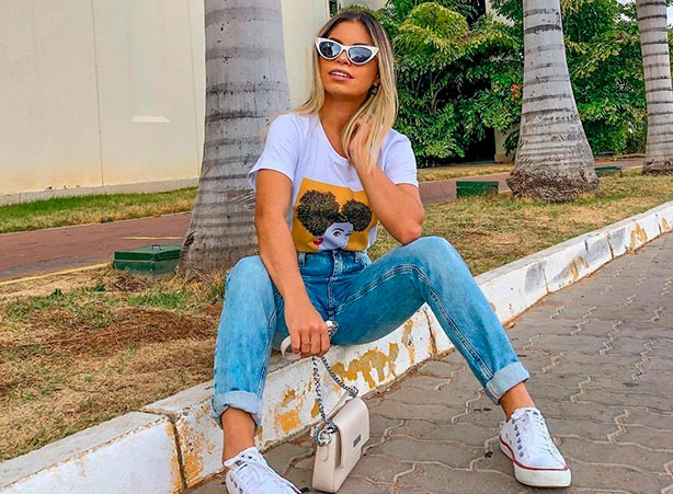 Look com Calça Jeans Feminina