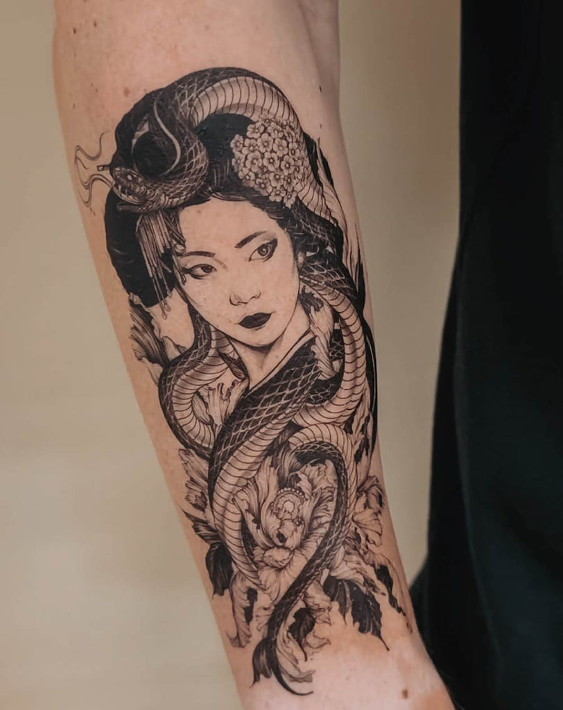 Geisha Tattoo