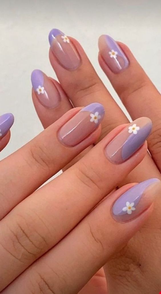 unhas-decoradas-lilas-e-branco