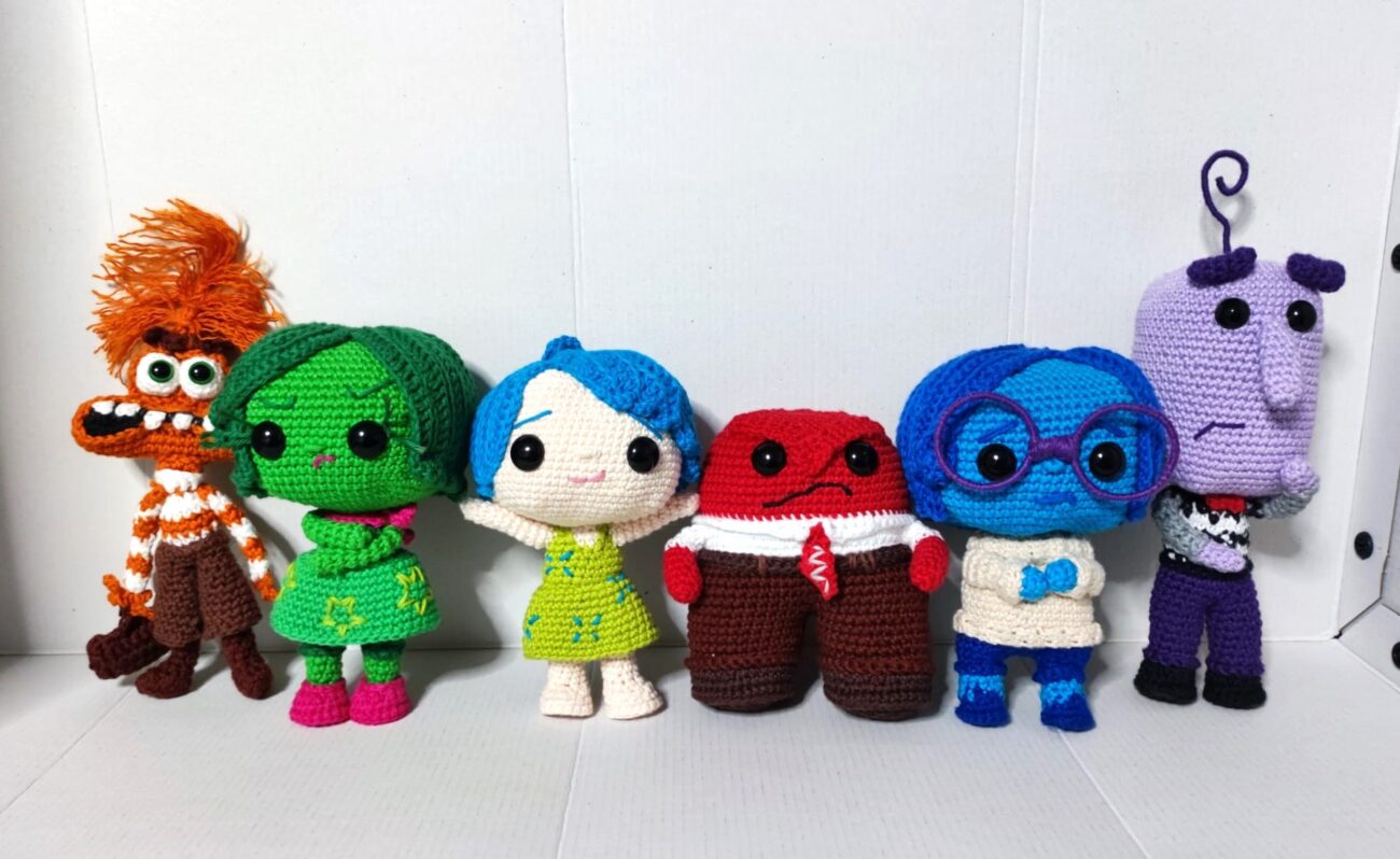 Inside Out amigurumi