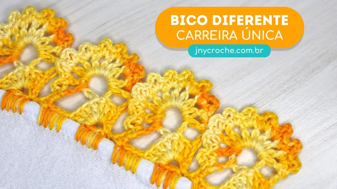 Bico De Crochê Carreira Única