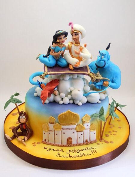 Bolo Decorado Aladdin