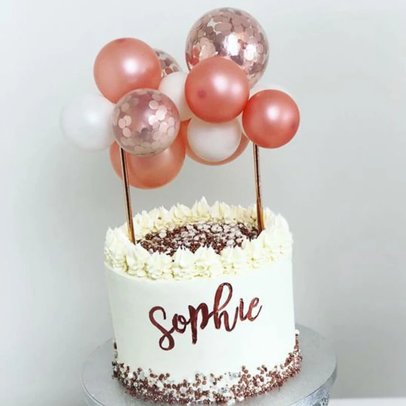 Balloon Decorated Cake