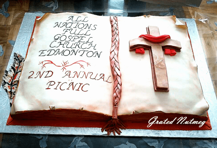 Gospel Decorated Cake