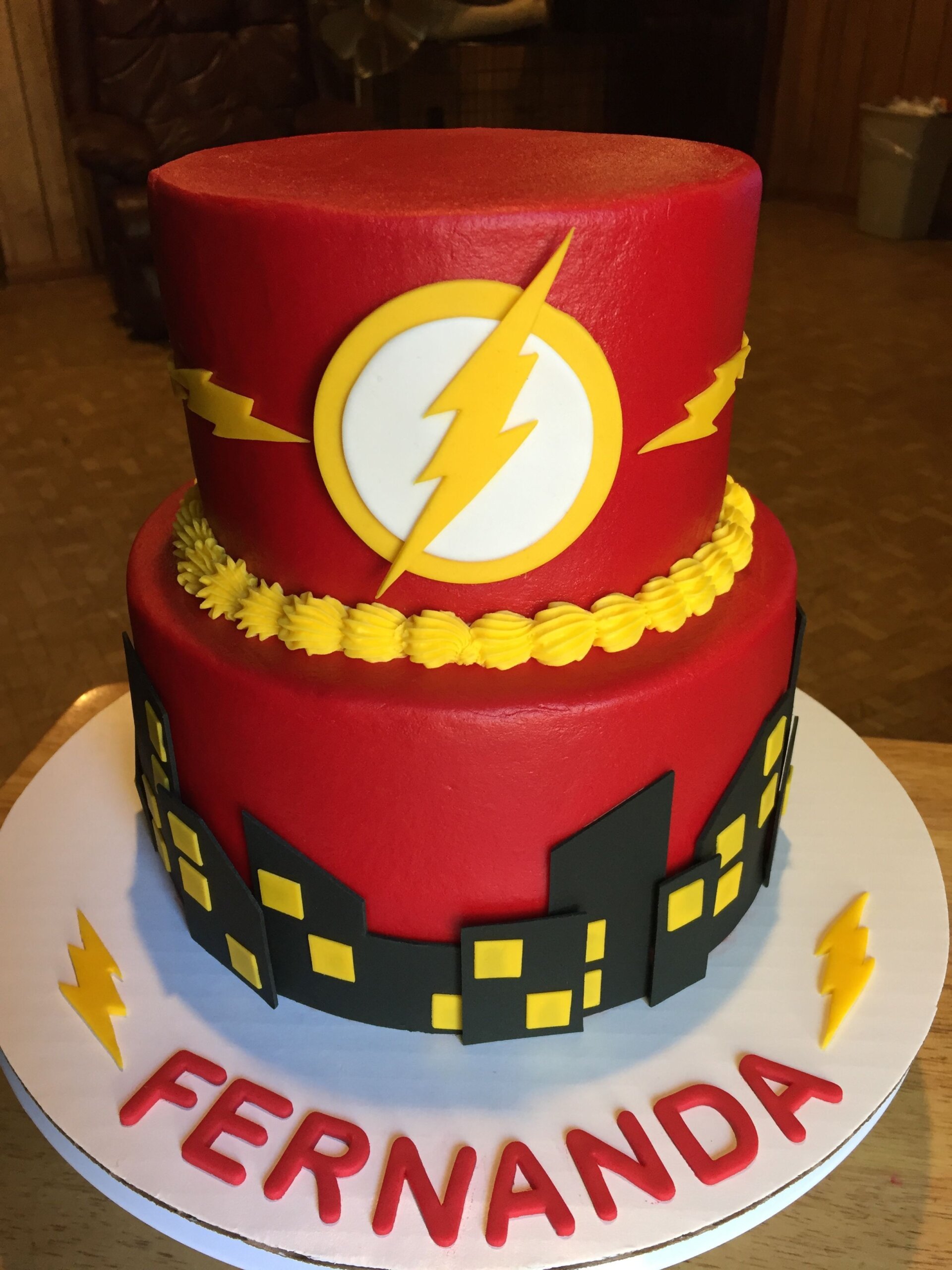 Bolo Decorado The Flash