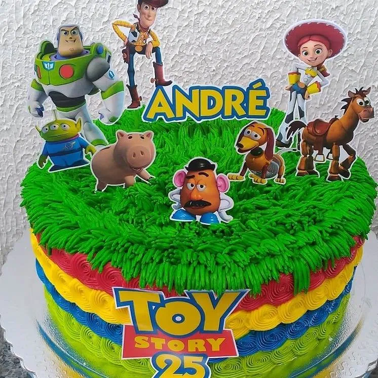 Bolo Decorado Toy Story