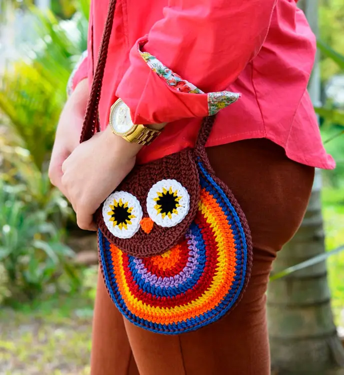 Bolsa De Croche Redonda