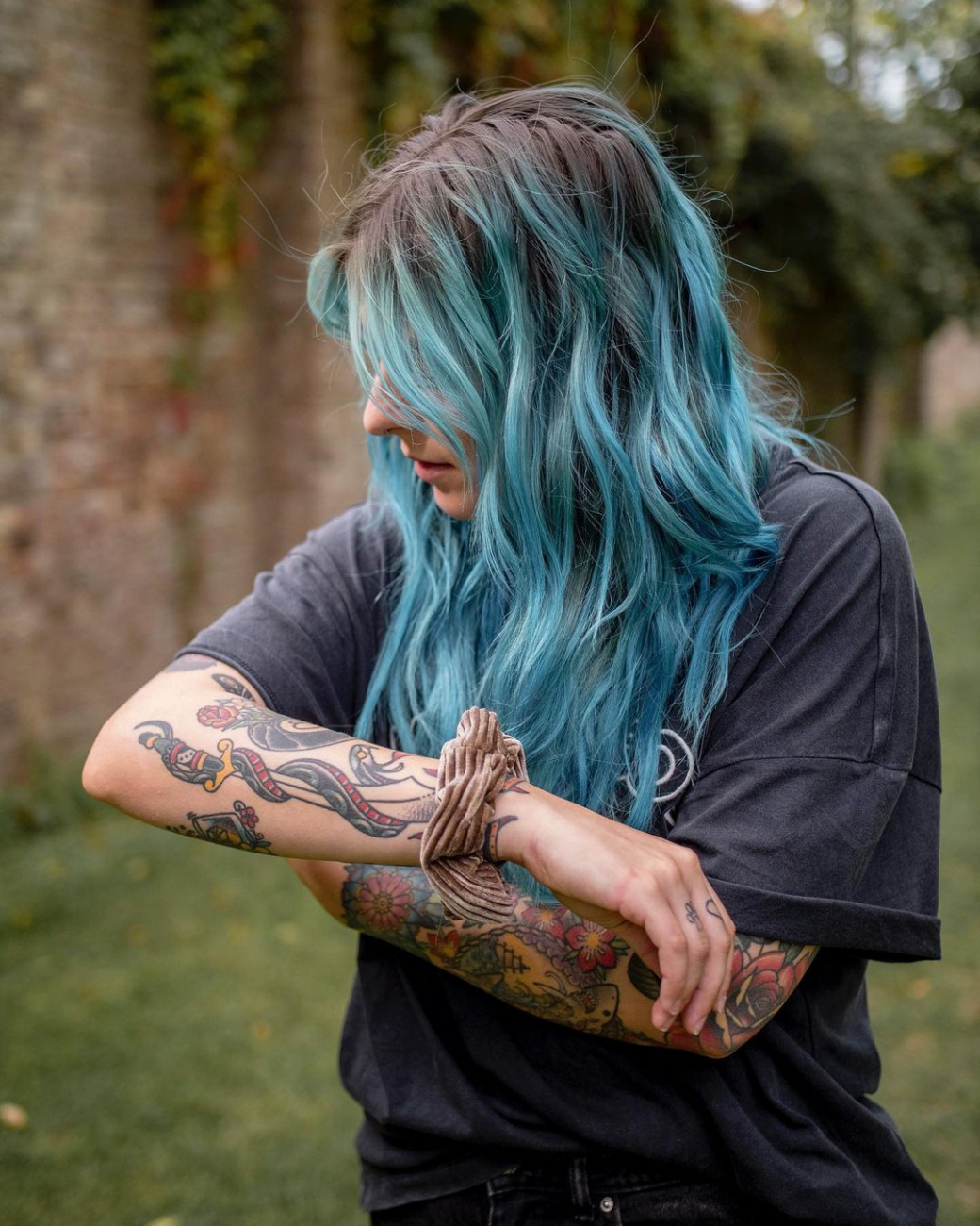 Pastel Blue Hair