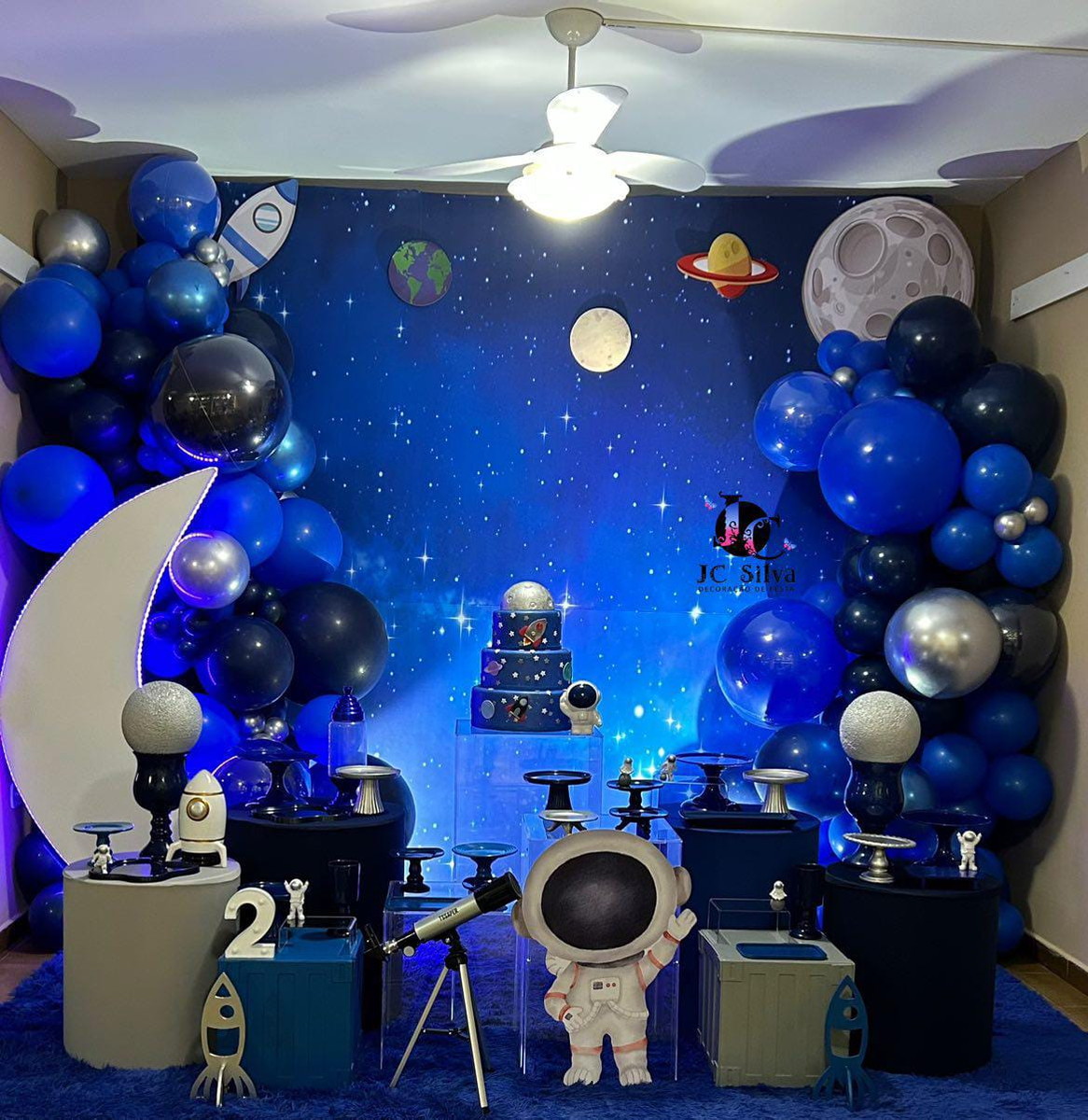 decoracao-de-festa-astronauta