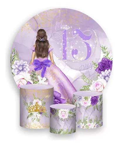 decoracao-de-festa-de-15-anos-lilas