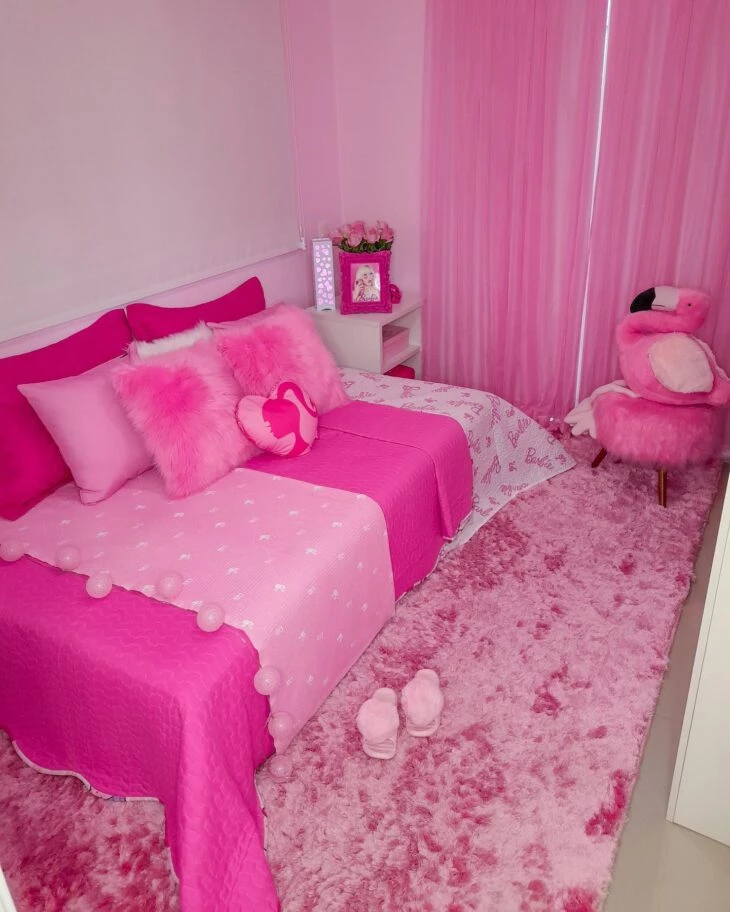 Decoração de Quarto da Barbie