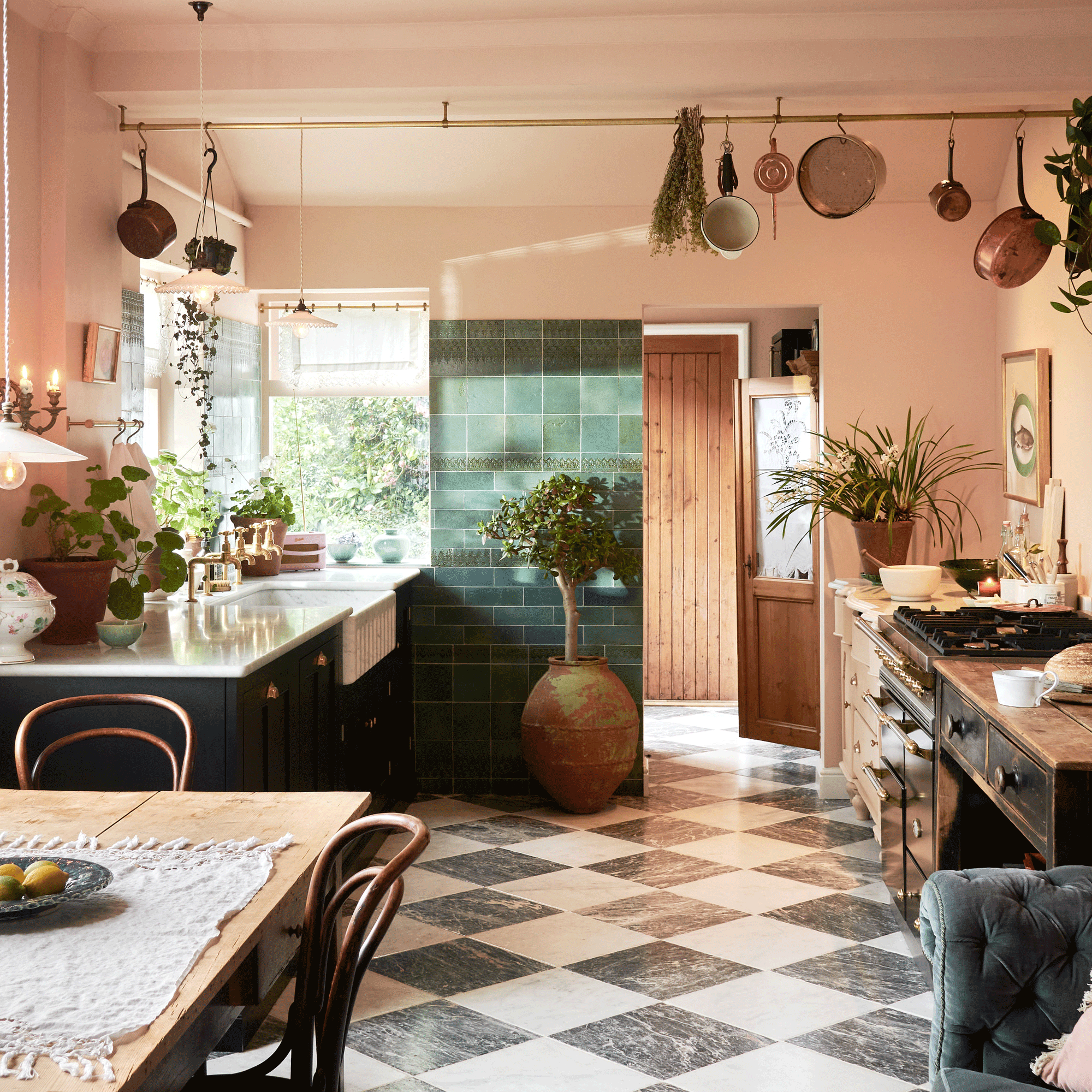 Kitchen Flooring Decoration