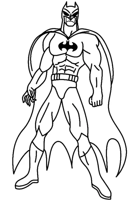 desenho-para-colorir-batman