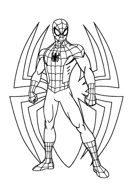 desenho-para-colorir-do-homem-aranha