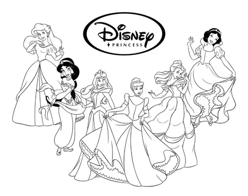 desenho-para-colorir-princesas