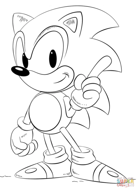 desenho-para-colorir-sonic