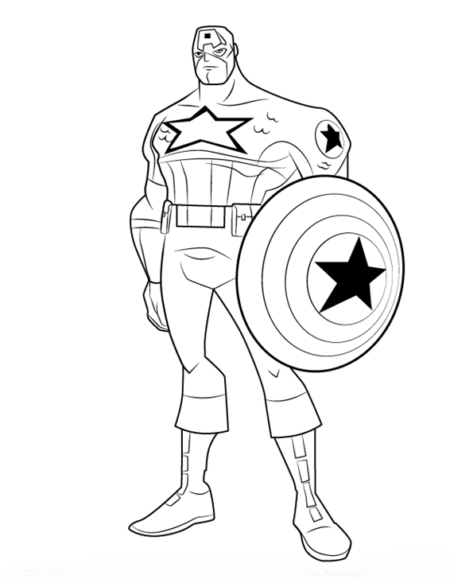 desenho-para-colorir-super-herois