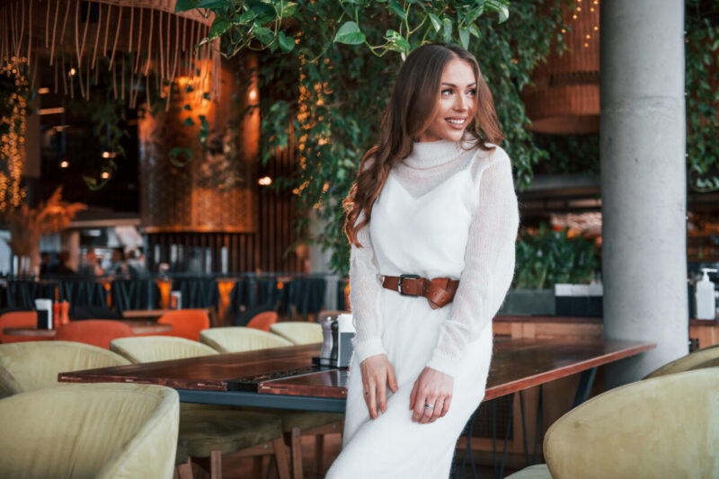 Pose para foto em Restaurante