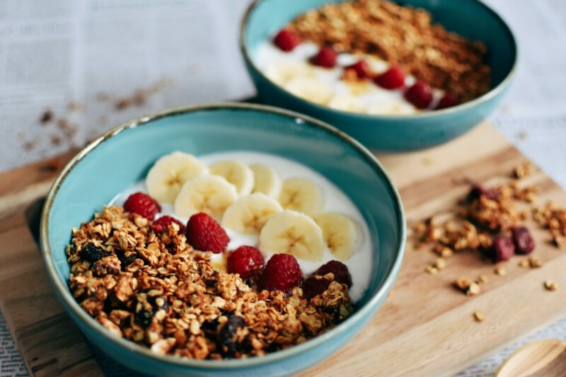 Granola Com Iogurte