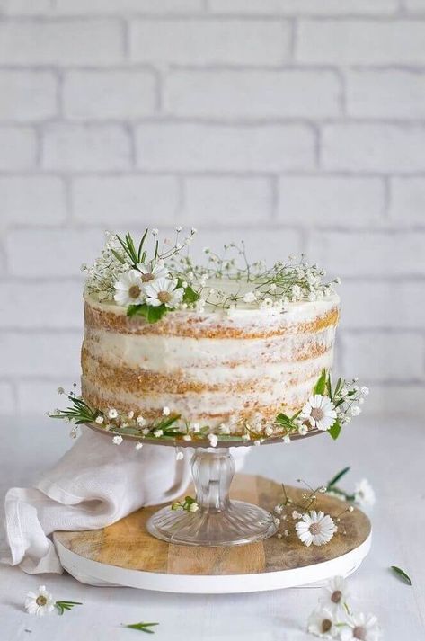 Bolo de Casamento Rustico