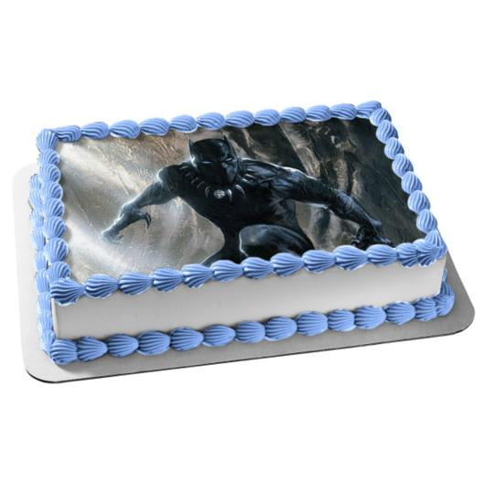 black panther cake