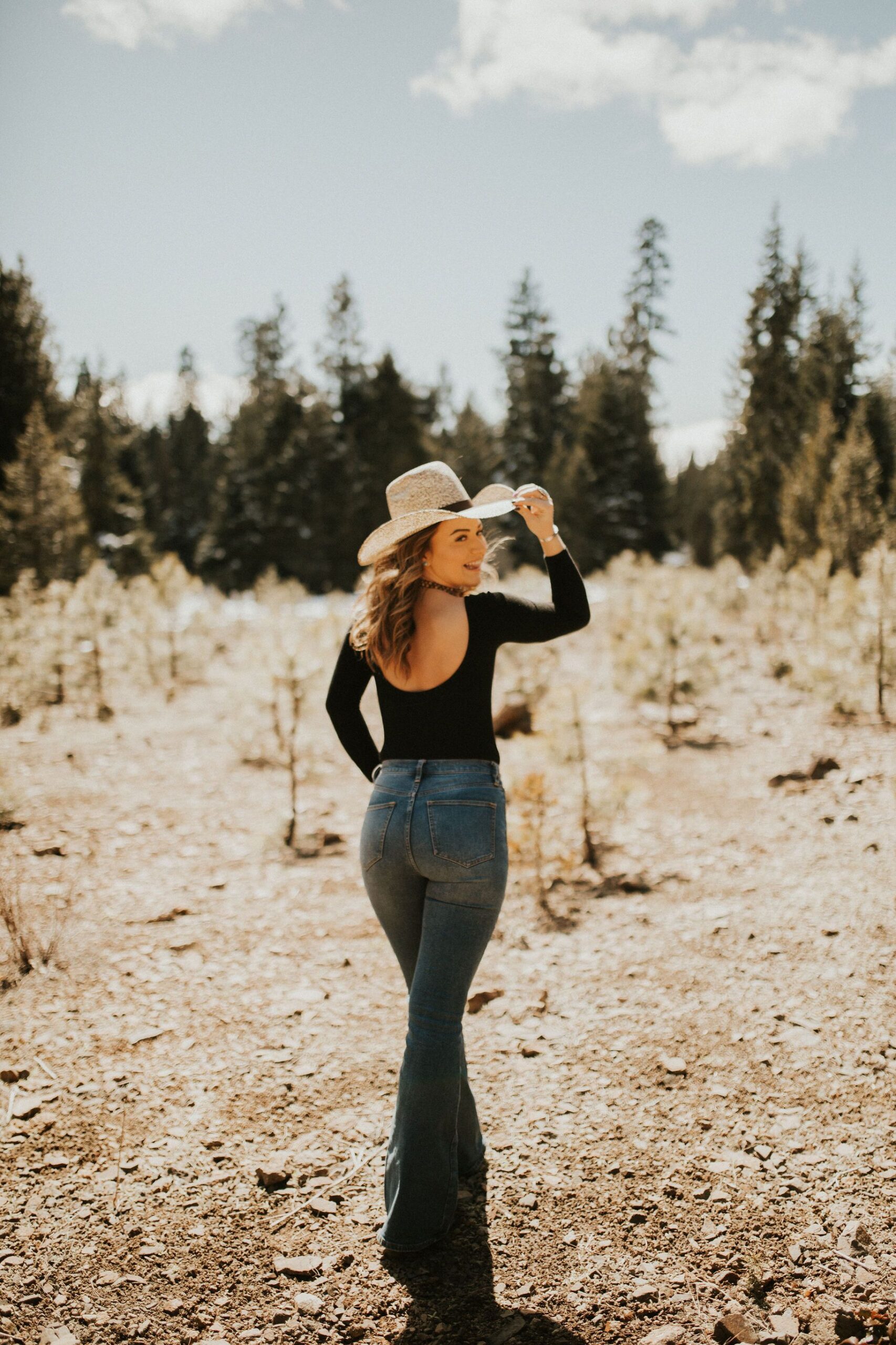 Pose de Fotos Cowgirl