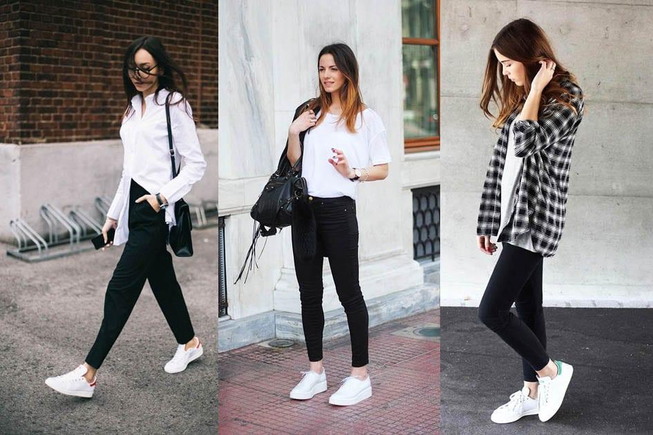 look com tenis branco feminino