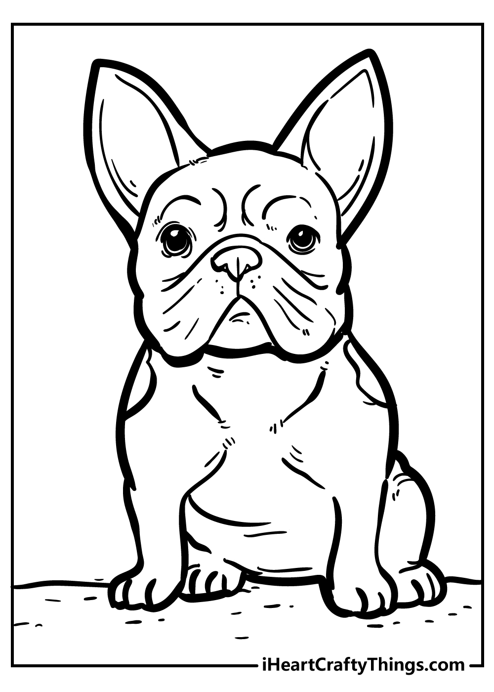 Dog Coloring Page