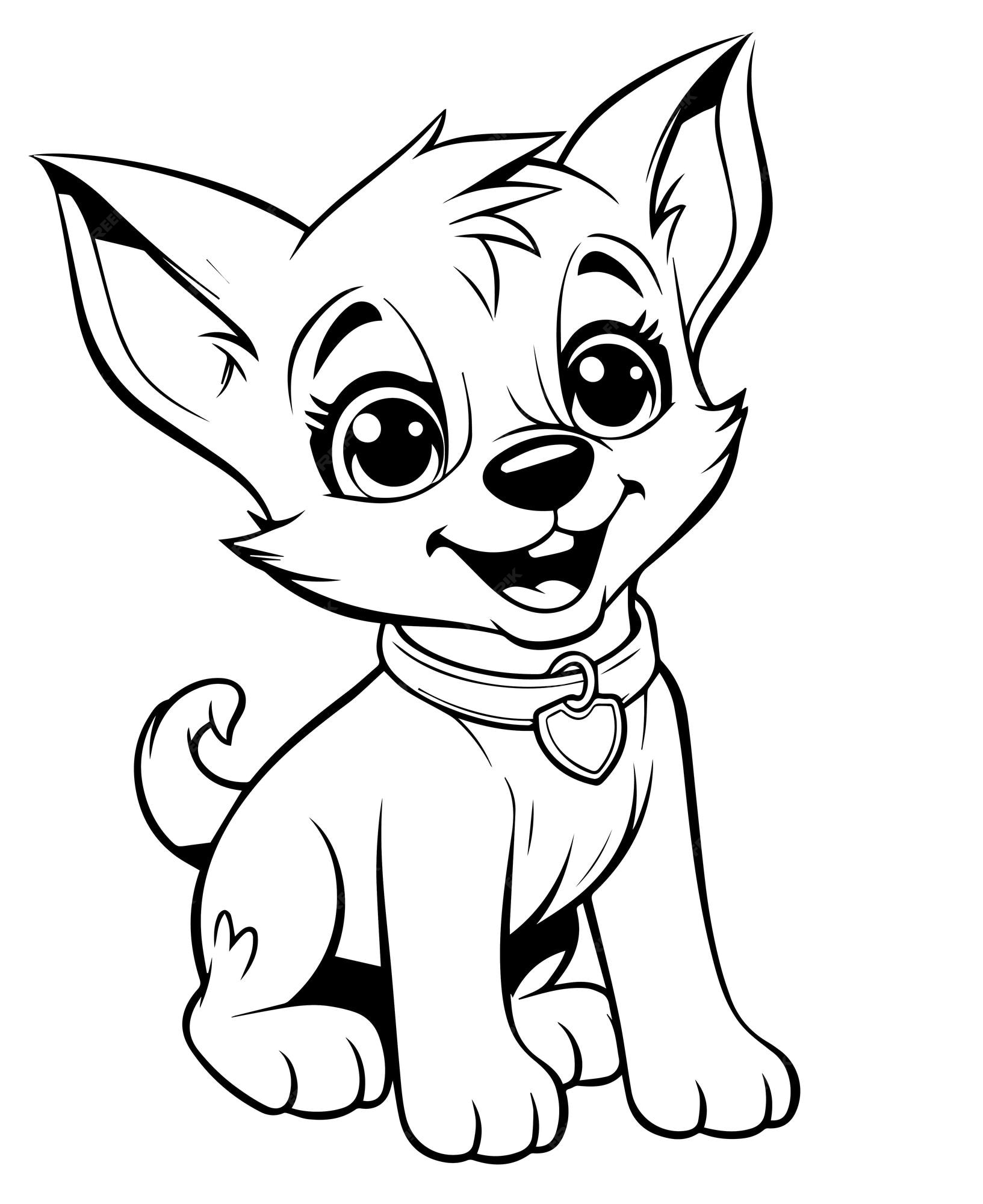 Dog Coloring Page