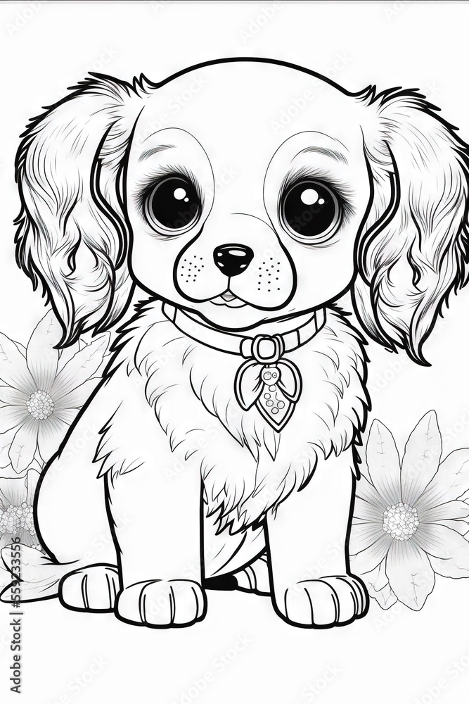 Dog Coloring Page