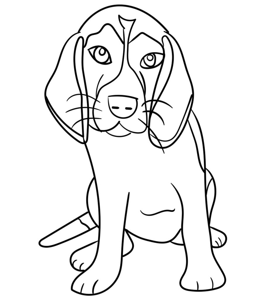 Dog Coloring Page